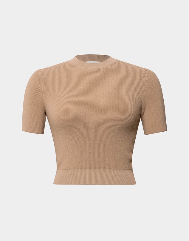 Forcast - Murphy Crop Knit Top