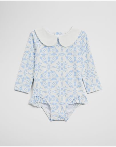 Ice Blue Print