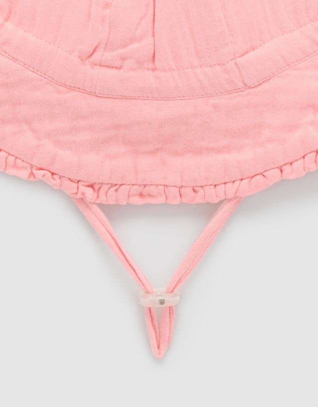 Purebaby - Ruffle Sun Hat -Kids-Babies
