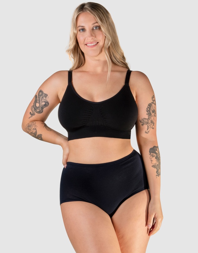 B Free Intimate Apparel - ﻿7 Pack﻿ Superfine﻿ 100% Cotton Full Brief