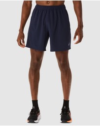 ASICS - Spiral Embroidery Woven 7 Inch Shorts