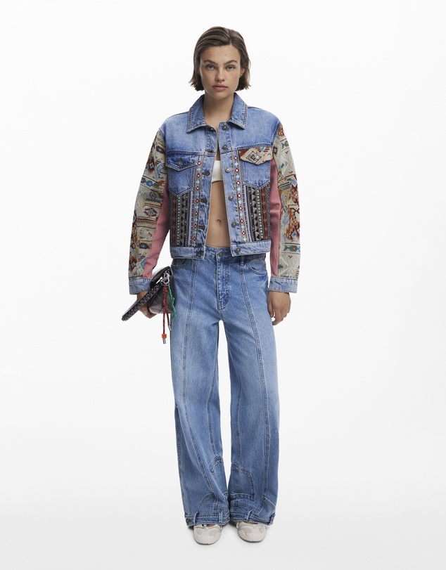 Desigual - Boho Denim Trucker Jacket