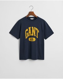 Gant - Teens GANT 49 Arch Print T-Shirt