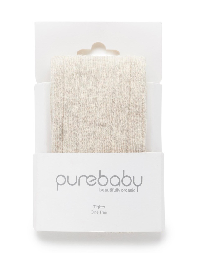 Purebaby - Rib Tights - Kids-Babies
