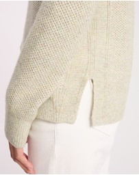 David Lawrence - Moss Stitch Knit Jumper