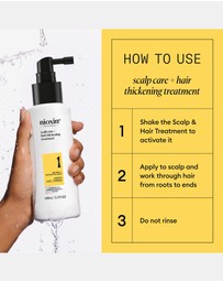 Nioxin - Nioxin System 1 Scalp + Hair Thickening Treatment - Serum For Natural Hair With Light Thinning, 100ml