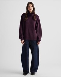 Decjuba - Edie Roll Neck Knit Jumper