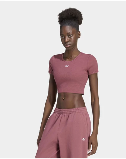 adidas Originals - ESSENTIALS RIB TEE Womens