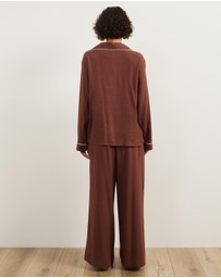 Atmos&Here - Ava Linen Blend Long PJ Set