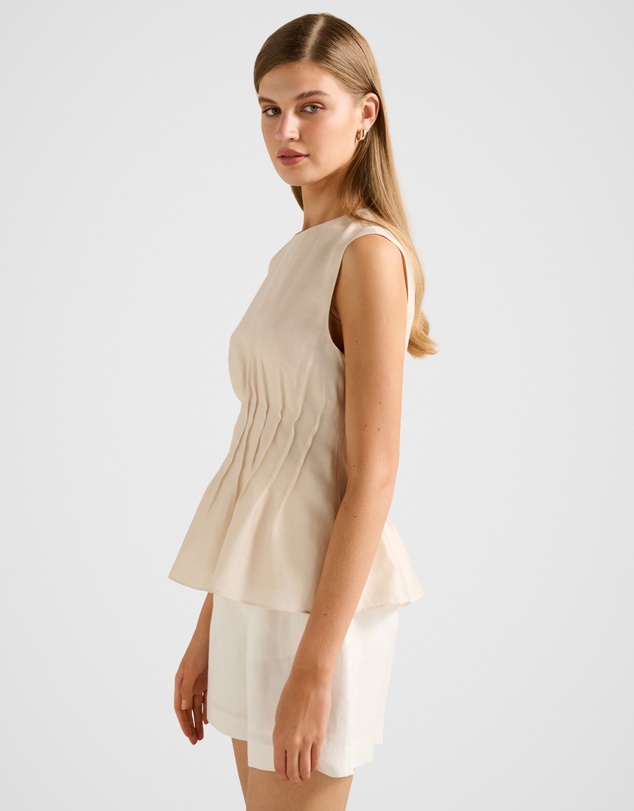 Forever New - Taylor Pleated Detail Top