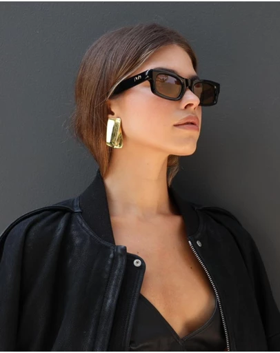 Soda Shades - Rozalia Russia x Soda Shades - Shade 003 Black Olive