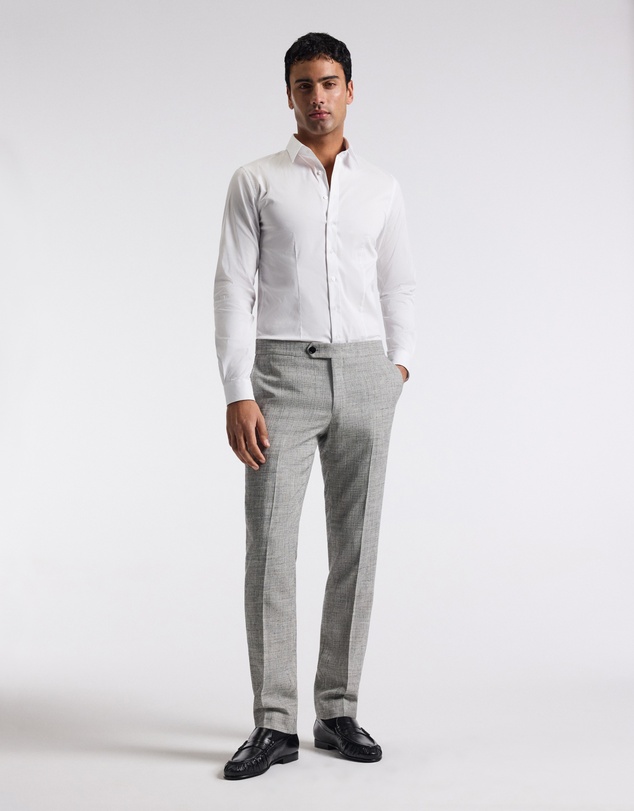 Calibre - Crossweave Suit Pants Silver