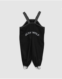 Crywolf - RAIN OVERALLS Black