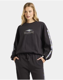 Billabong - Womens Swipe Right Crew Neck