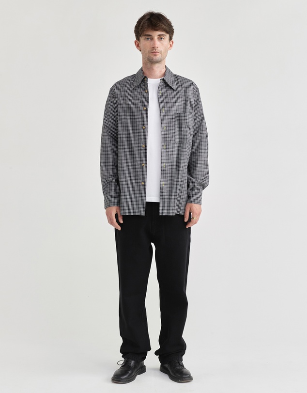 PSEUSHI - LS Plaid Shirt
