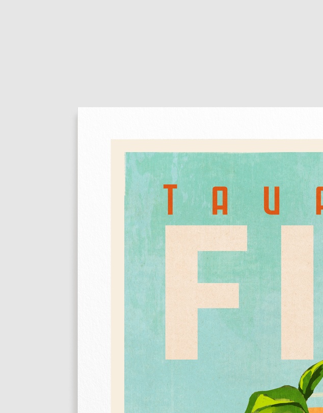 Olive et Oriel - Tavarua Fiji Cocktail by The Whiskey Ginger Art Print