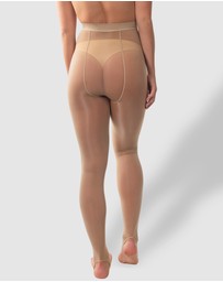 B Free Intimate Apparel - Ladder Resistant Shaping Stirrup Tights