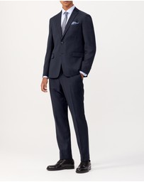 Van Heusen - Glen Check Denim Suit Jacket