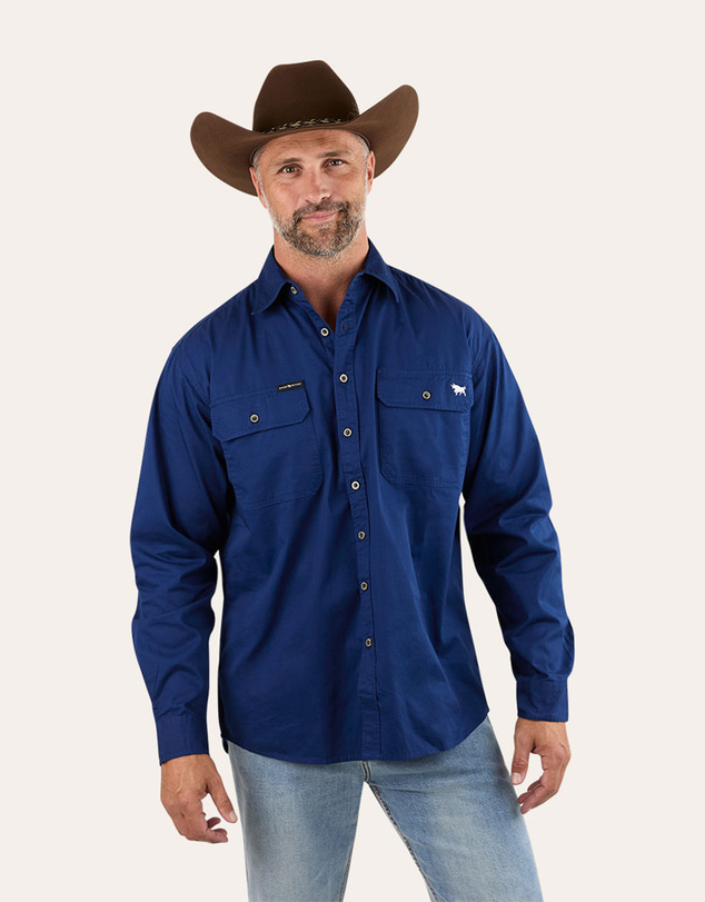 Ringers Western - King River Full Button Work Shirt