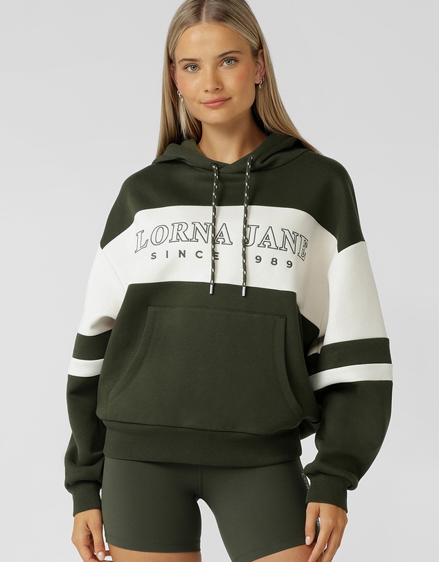Lorna Jane - Clubhouse Panelled Hoodie