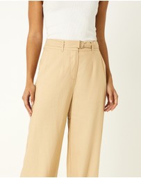 Dazie - Azalea Light Weight Linen Blend Pants