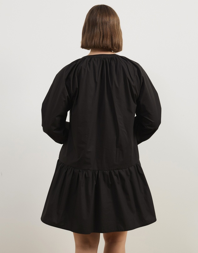 Atmos&Here Curvy - Tilly Volume Sleeve Mini Dress