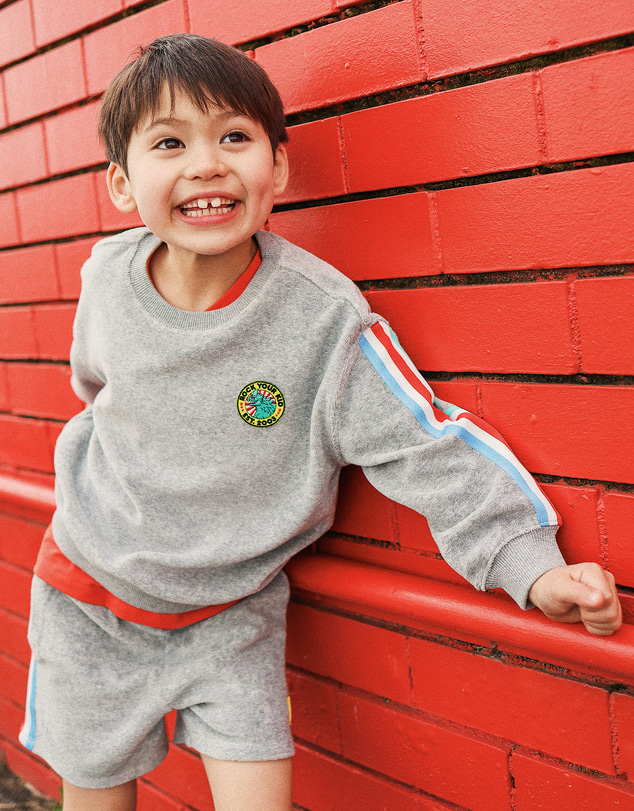 Rock Your Kid - Vinnie Sweater in Grey Marle