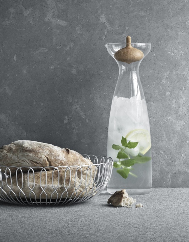 Georg Jensen - Alfredo Breadbasket and Carafe