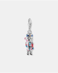 THOMAS SABO - Silver Nutcracker Charm With Sugar Cane