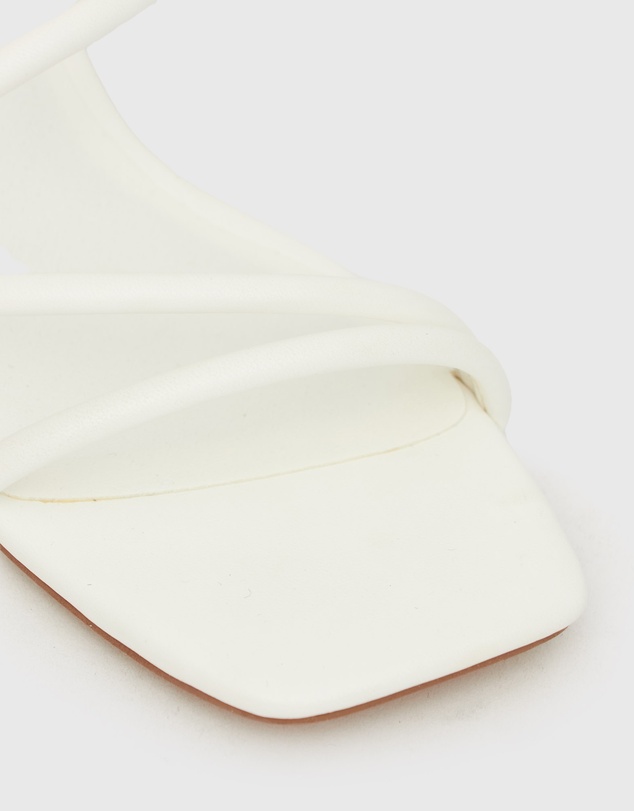 Betts - Hallie Low Wooden Block Heel Mules