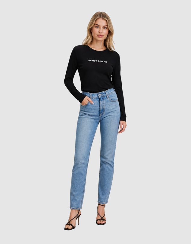 Honey and Beau - Honey Beau Long Sleeve Tee