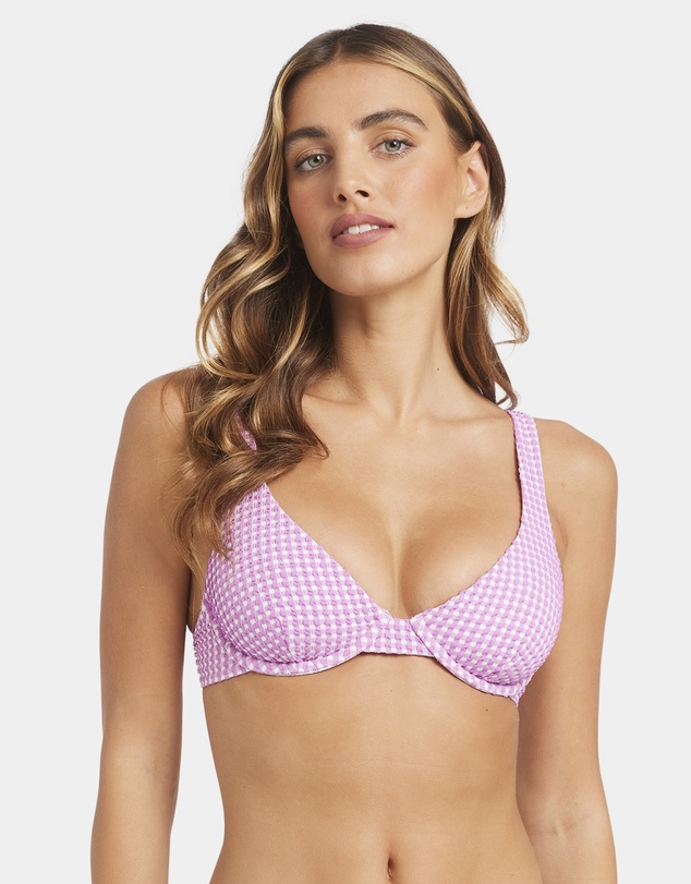 Billabong - Womens Mini Wave Check Ruby Bra