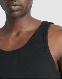adidas Originals - 2 Pack Comfort Rib Cotton Tank Top