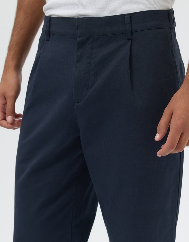 AERE - Pleated Slim Cotton Chinos
