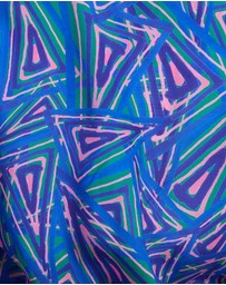 The Social Outfit - Fariba's Triangles Silk Shell Top
