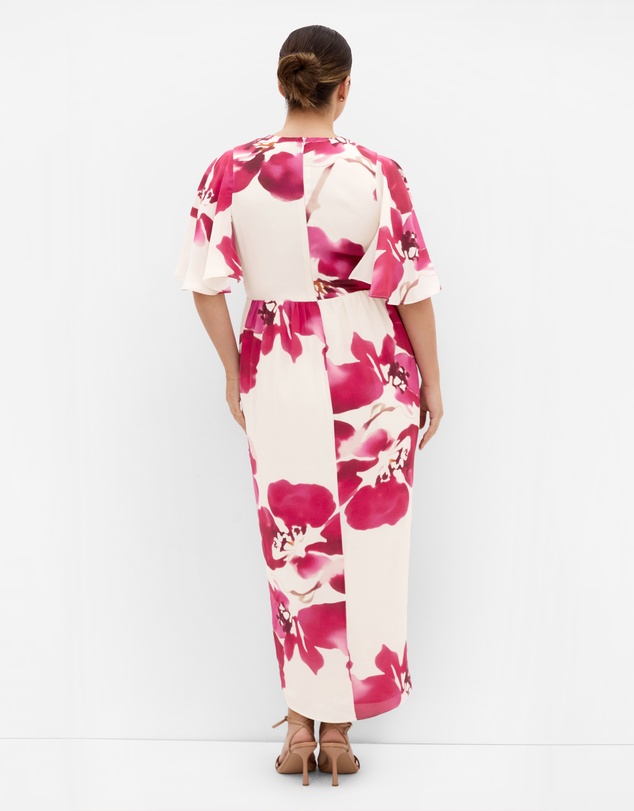 City Chic - Braelynn Print Maxi Dress
