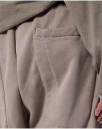Surrounded By Ghosts - The Jade Low Crotch Fleece Drawstring Shorts
