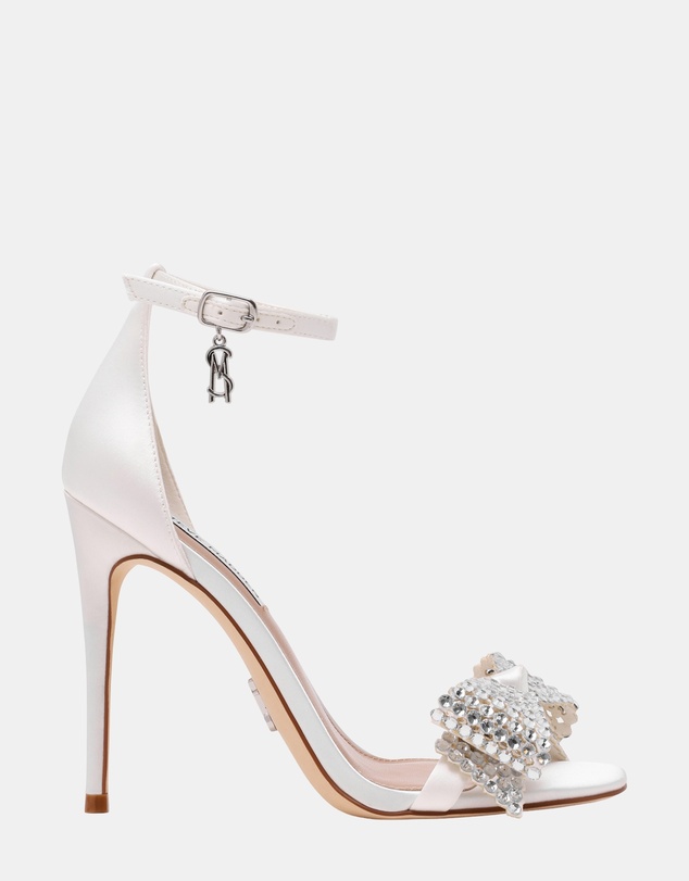 Steve Madden - Newlywed Ivory Satin Heels