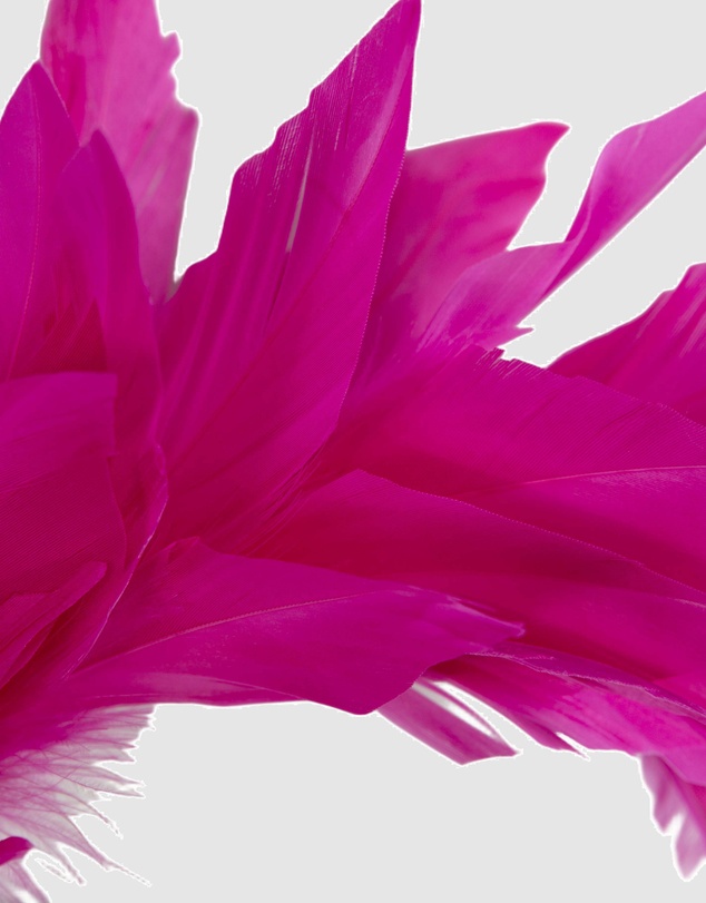 Max Alexander - Modern Fuchsia Racing Fascinator
