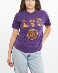Vintage by The Real Deal - Pre Loved - Vintage 80s Louisiana State University Tee