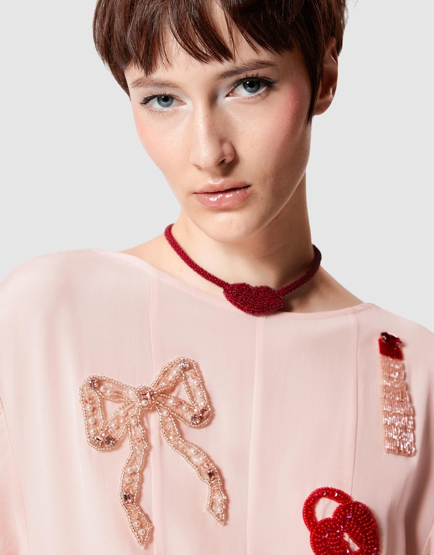 & Other Stories - Bead-Embroidery Maxi Dress