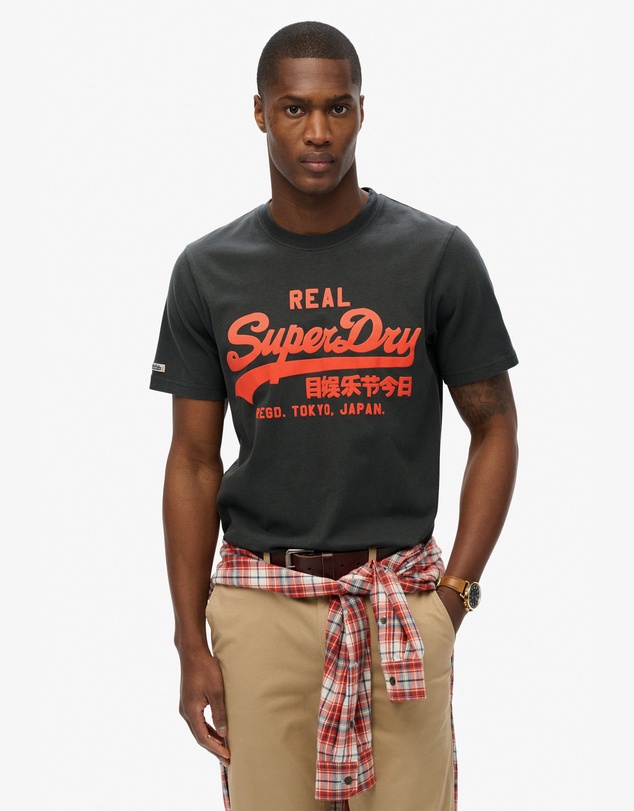 Superdry - Vintage Logo Fade Tee