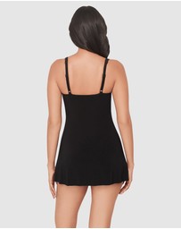 Miraclesuit Swimwear  - Rock Solid Orla Short Swimdress With Underwire Bust Support