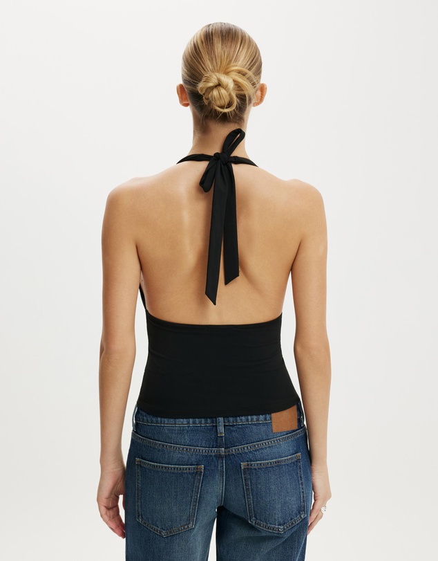 Cotton On - Hold Me Gathered Halter Top