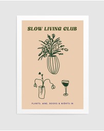 Olive et Oriel - Slow Living Club by Treechild Art Print