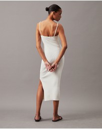 Calvin Klein Jeans - Sculpted Knit Midi Dress
