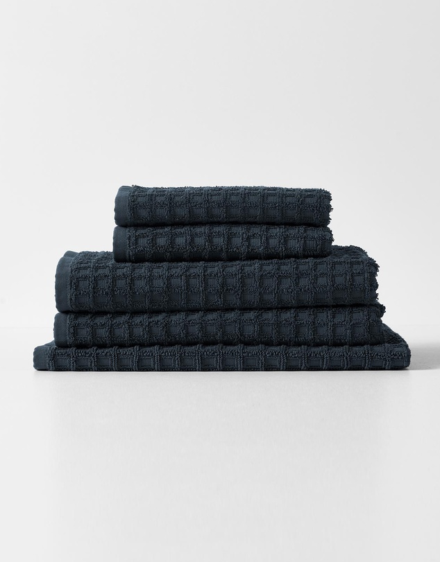 Aura Home - Waffle Bath Towel Set