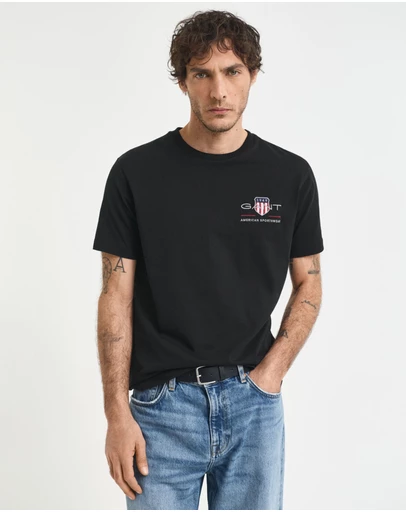 Gant - Embroidered Archive Shield T-Shirt