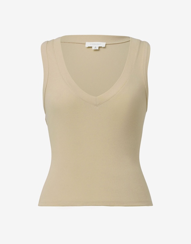 Forcast - Devon V-Neck Singlet