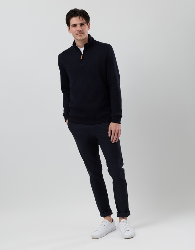 Wayver - French Rib Half Zip